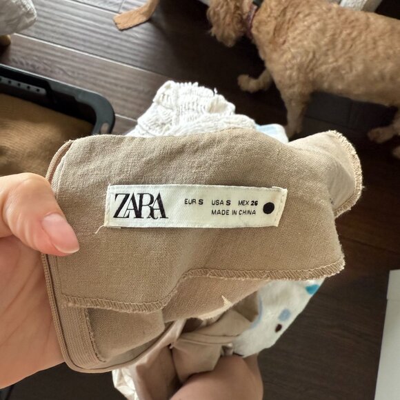 Zara | Linen Style Dress - Picture 5 of 5